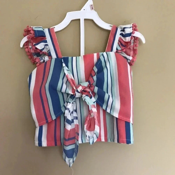 Knit Works Wide Leg Pants Crop Top Matching Set - Picture 2 of 12